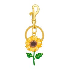 JEKBH Sunflower Keychains Bag Charms Purse for Women, 4.13x1.3in,