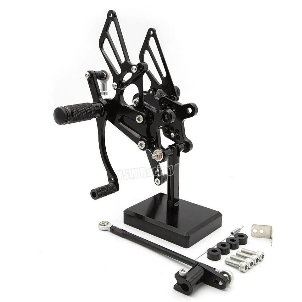 For Honda CBR954RR CBR929RR 2000 2001 2002 2003 CNC Rearset Footpegs Pedals Sets - Image 2 of 4