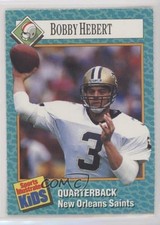 1989 Sports Illustrated for Kids Series 1 Bobby Hebert #98 ux6