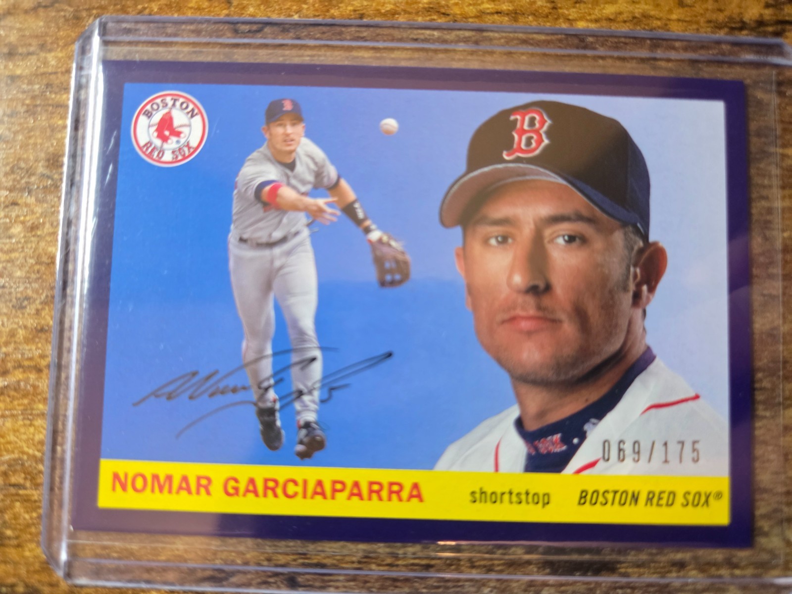 2020 Topps Archives Nomar Garciaparra Purple 69/175 #62 Boston Red Sox