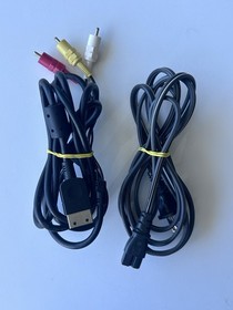 Sega Dreamcast Console 1 Controller 1 Blue Visual Memory Unit And Cables Tested