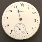 Antique 1921 Elgin Grade 290 Pocket Watch Movement Parts/Repair 16s 7j USA
