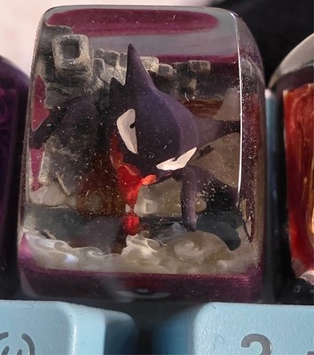Pokemon Keycap Apollo Artisan handmade
