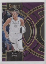 2024 Panini Select WNBA Premier Level Purple Prizm 61/149 Kiah Stokes #179 5l1