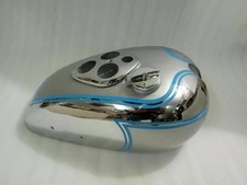 TRIUMPH TRIGER T80 POLISH & SILVER PAINTED ALUMINUM GAS FUEL PETROL TANK | Fit