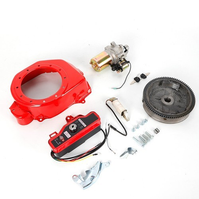 #ad #ad Electric Start Kit For Honda GX160 GX200 Engine Starter Motor Ignition Switch UK $64.11