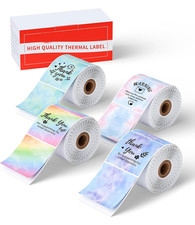 Phomemo M110 M100 Thermal Labels 1.96"x1.96" Rainbow 600pcs for "Printer Master"