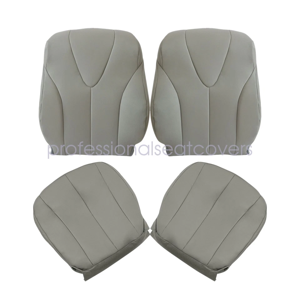 Driver & Passenger Bottom & Back Leather Seat Cover 2007-2011 Fits Toyota Camry - Image 2 of 4
