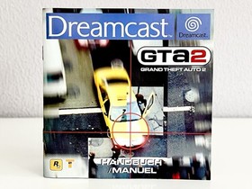 ✅ Sega Dreamcast &bull; GTA 2 / GRAND THEFT AUTO (PAL) mit Anleitung & Flyer OVP/TOP