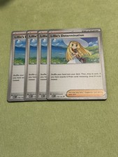 Lillie’s Determination - 119/132 - Mega Evolution - 4 Card Playset