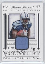 2015 Panini National Treasures Century Materials 13/99 Dorial Green-Beckham 5x8