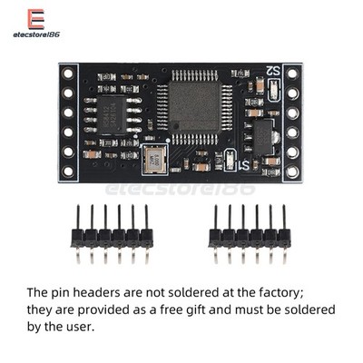 DC5-12V DAC Model Aircraft Receiver PWM Signal to 0-5V Analog Voltage High-speed