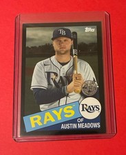 2020 Topps Austin Meadows BLACK BORDER #85TB-48 ser. #216/299