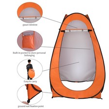 1 Piece Portable Pop-up Toilet Dressing Privacy Shelter for Outdoor Camping Tent
