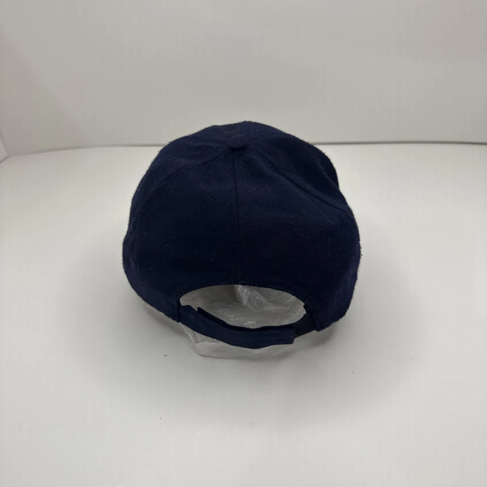 Olympic Hat Beijing 2008 Blue Cap Strapback Adjustable Embroidered Logo Baseball - Image 4 of 4