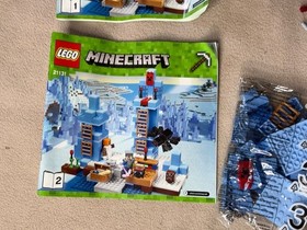 LEGO Minecraft The Ice Spikes (21131) Incomplete