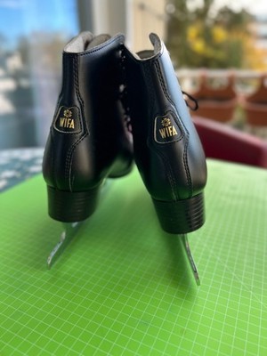 WIFA Universal Schlittschuhe Schwarz Größe 45(11 1/4) Gebraucht Top Zustand