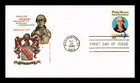 DR JIM STAMPS US COVER PHILIP MAZZEI PATRIOT AIR MAIL FDC HOUSE OF FARNAM CACHET