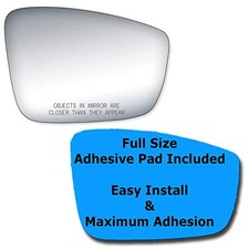 Mirror Glass  Full Size Adhesive Pad for 2013-2017 Volkswagen Passat