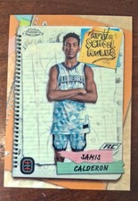 2023-24 Topps Chrome OTE - After School Rules Gold Vinyl 1/1 Samis Calderon(RC)