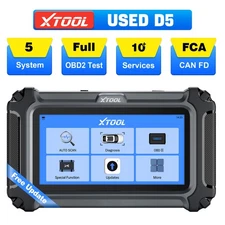2025 USED XTOOL D5 Car ransmission ABS SRS Engine Diagnostic Tool 10+ Services