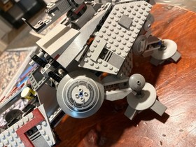 Lego 7675 Star Wars AT-TE WALKER Incomplete With Manual NO minifigures