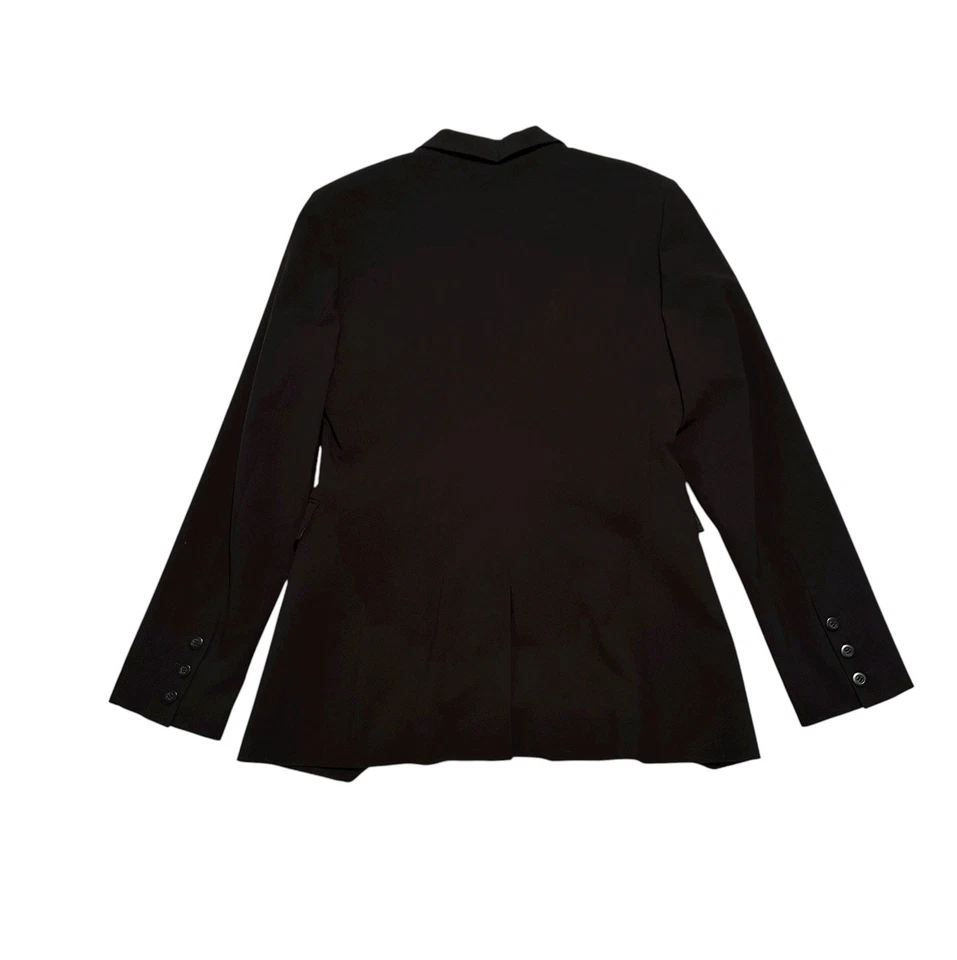 Express Stretch 专业定制西装外套女式 9/10 黑色全新带标签全新 — 第 3/4 张图片