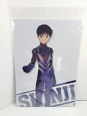 Japanese Anime Evangelion Clear File Shinji Ikari