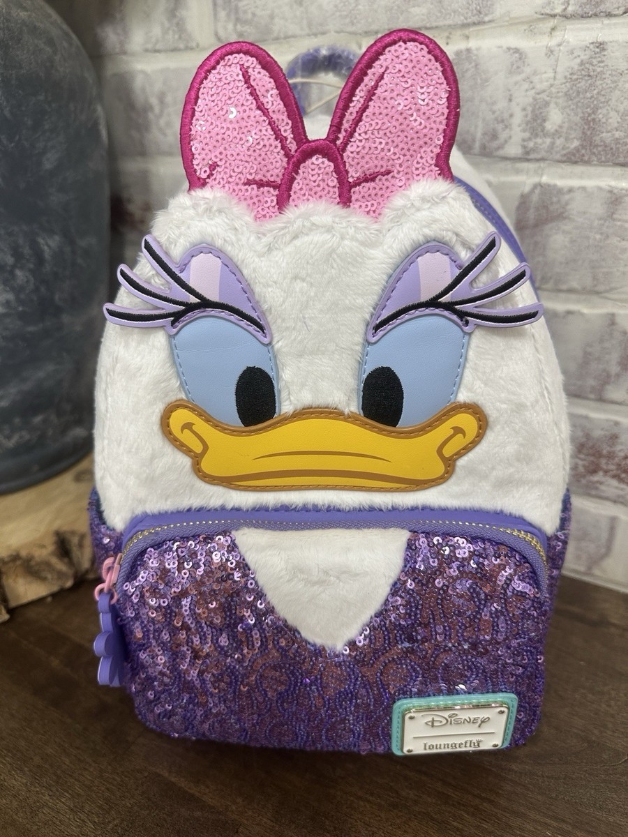 ◆LOUNGE FLY◆Disney Daisy Duck 85周年 バッグ 送料込 Daisy Duck 85th Anniversary Loungefly Crossbody Bag | Disney