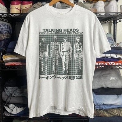 Talking Head Band Rare Design Basic White Short Sleeve Unisex T shirt S-5XL