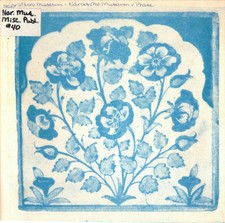 Indická keramika - Indian Ceramics 1976 Czech Catalog  RARE English summary