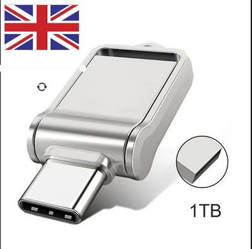 2TB USB 3.0 OTG Flash Drive Type-C Metal High-Speed Pendrive Phone & PC Tablet - 第 5/6 張圖片