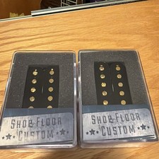 Seymour duncan SH2N,SH2B Black with gold poles Custom shop