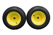 (Set of 2) 16x6.50-8 Tires & Wheels 4 Ply for Lawn & Garden Mower Turf Tires *FR