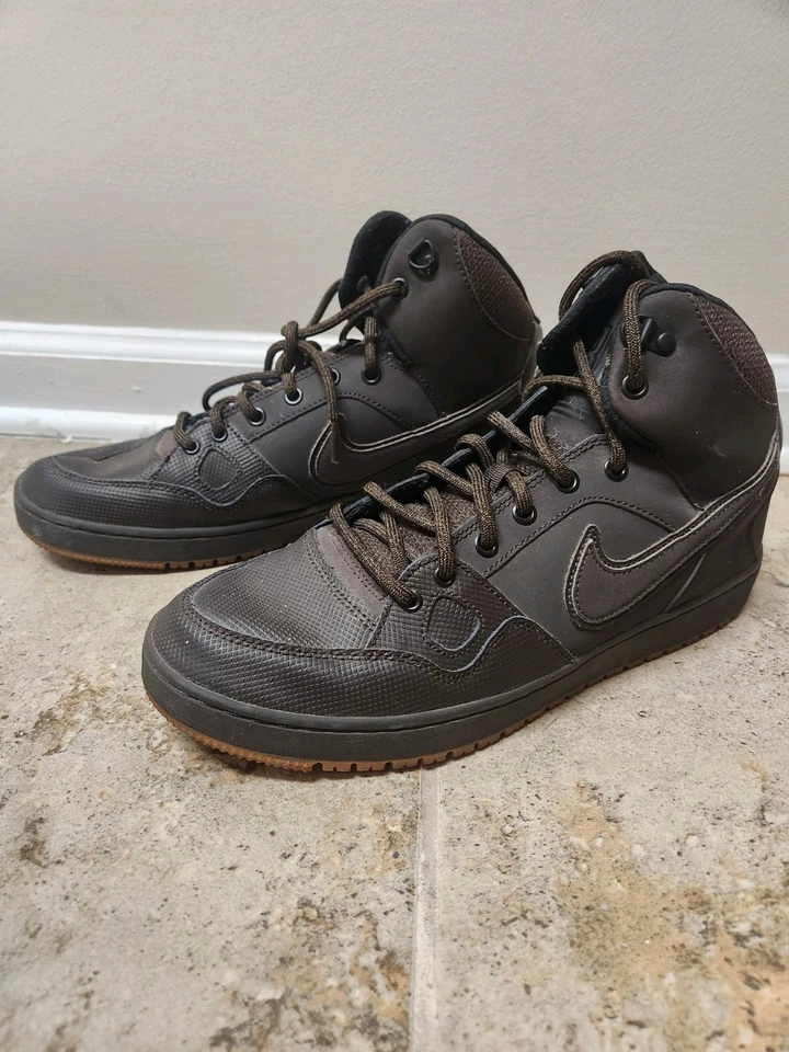 Nike Son of Force Medio Invierno Marrón Tenis Zapatos Botas Para Hombre Talla 10.5 807242-222 Foto 3 de 4