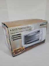 New Open Box Brentwood TS-345W Toaster Oven Ships Free 