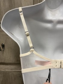 Agent Provocateur Lindie Bra l NWT l Ivory l 32C l Floral Embroidery