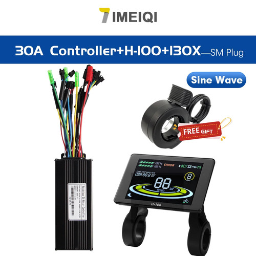 E-bike Three-Mode Sine Wave Controller 17A 26A 30A 36V/48V with LCD Display - Picture 40 of 42