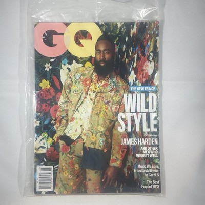 GQ Magazine May 2018  Wild Style Issue Mens Fashion James Harden Cover