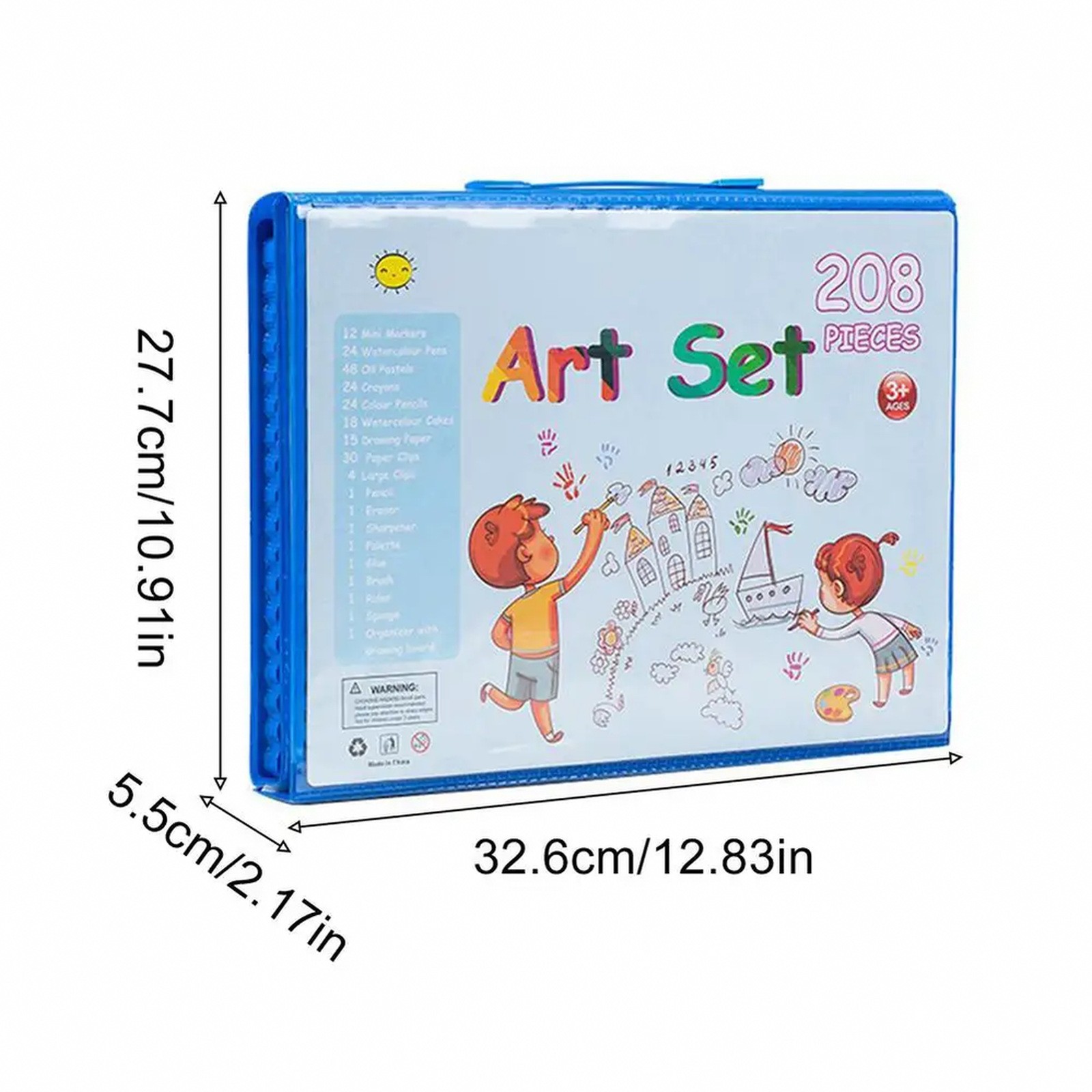 For Kids &ndash; 208-piece Quick-dry Art Set With Storage Case