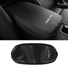 Armrest Box Cover Center Console Pad Waterproof -Carbon fiber-2019-2024 Altima