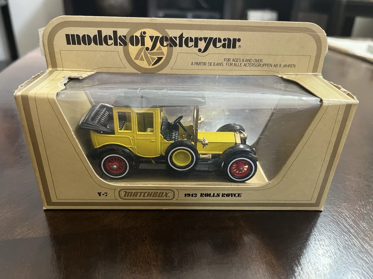 Matchbox Models of Yesteryear Rolls-Royce 1912 Vehicle Year