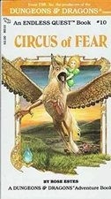 Circus of Fear (An Endless Quest Book, - Paperback, by Estes Rose - Acceptable