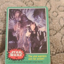 20th Century-Fox Star Wars Trading Card #199 The star warriors aim for action