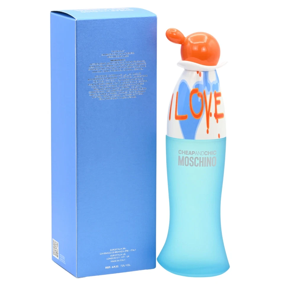 Perfume I Love Love de Moschino 3,4 OZ edt para mujer nuevo en caja sellada Foto 3 de 4