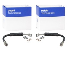 2X DELPHI BREMSSCHLAUCH HINTEN passend für AUDI A3 Q2 Q3 TT CUPRA ATECA