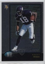 1998 Bowman Chrome Interstate Randy Moss #182 HOF 0ls