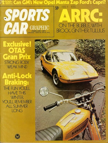 1971 Jensen Interceptor, Lamborghini, more vintage Sports Car Graphic lot/2 - Imagen 3 de 4