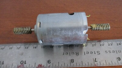 Large Silver 12V CAN MOTORS for Model Trains~RS-545SH~Lot 317