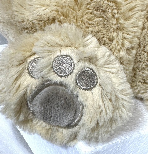LITTLE MIRACLES MARRÓN BEIGE CACHORRO PERRO REDONDO PELUCHE PELUCHE SUAVE Fat Tummy 13” - Imagen 3 de 14